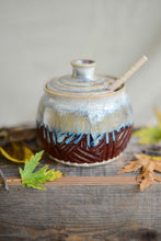 Load image into Gallery viewer, #54 Carved Honey Pot