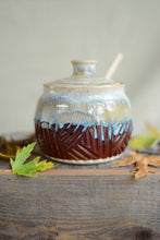 Load image into Gallery viewer, #54 Carved Honey Pot