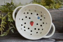 Load image into Gallery viewer, #28 Hand-Painted Berry Colander