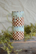 Load image into Gallery viewer, #15 Checkered Transfer Mug