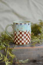 Load image into Gallery viewer, #15 Checkered Transfer Mug