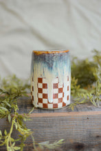 Load image into Gallery viewer, #19 Checkered Travel Tumbler