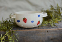 Load image into Gallery viewer, #28 Hand-Painted Berry Colander