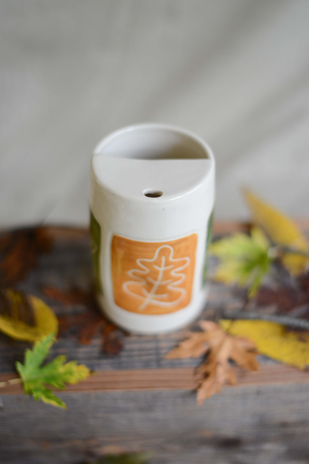 #37 Fall Sgraffito Tumbler