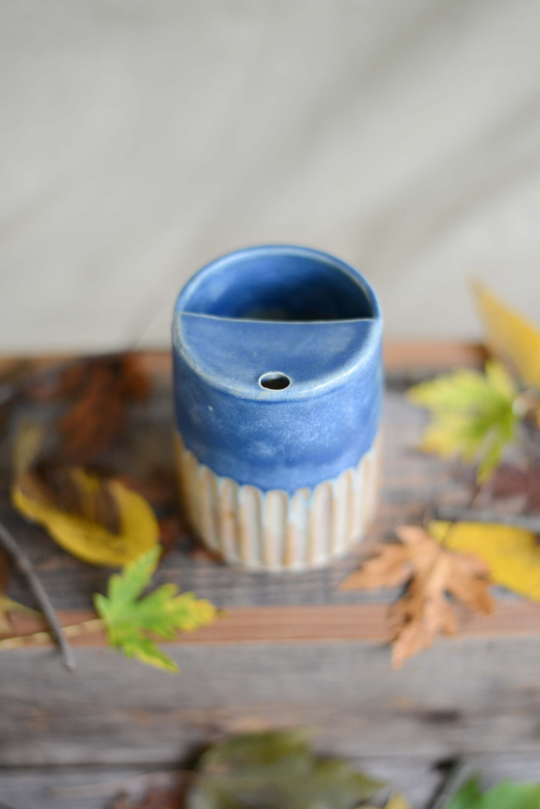 #41 Carved Travel Tumbler