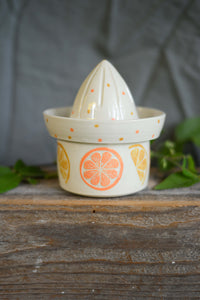 #49 Sgraffito Citrus Juicer