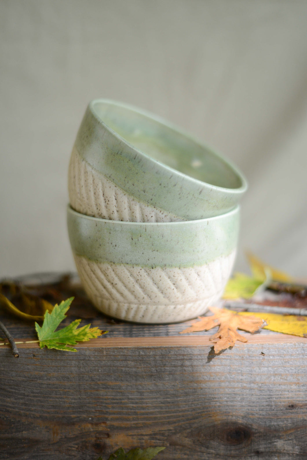 #52 Carved Bowl Set
