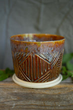 Load image into Gallery viewer, #58 Carved Planter Pot
