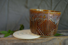 Load image into Gallery viewer, #58 Carved Planter Pot
