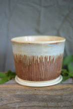 Load image into Gallery viewer, #59 Carved Planter Pot
