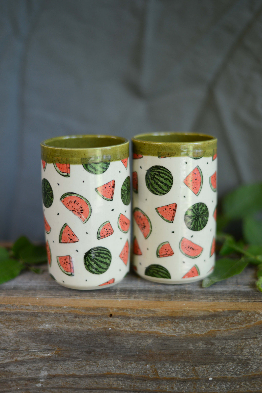 #63 Watermelon Tumbler Set