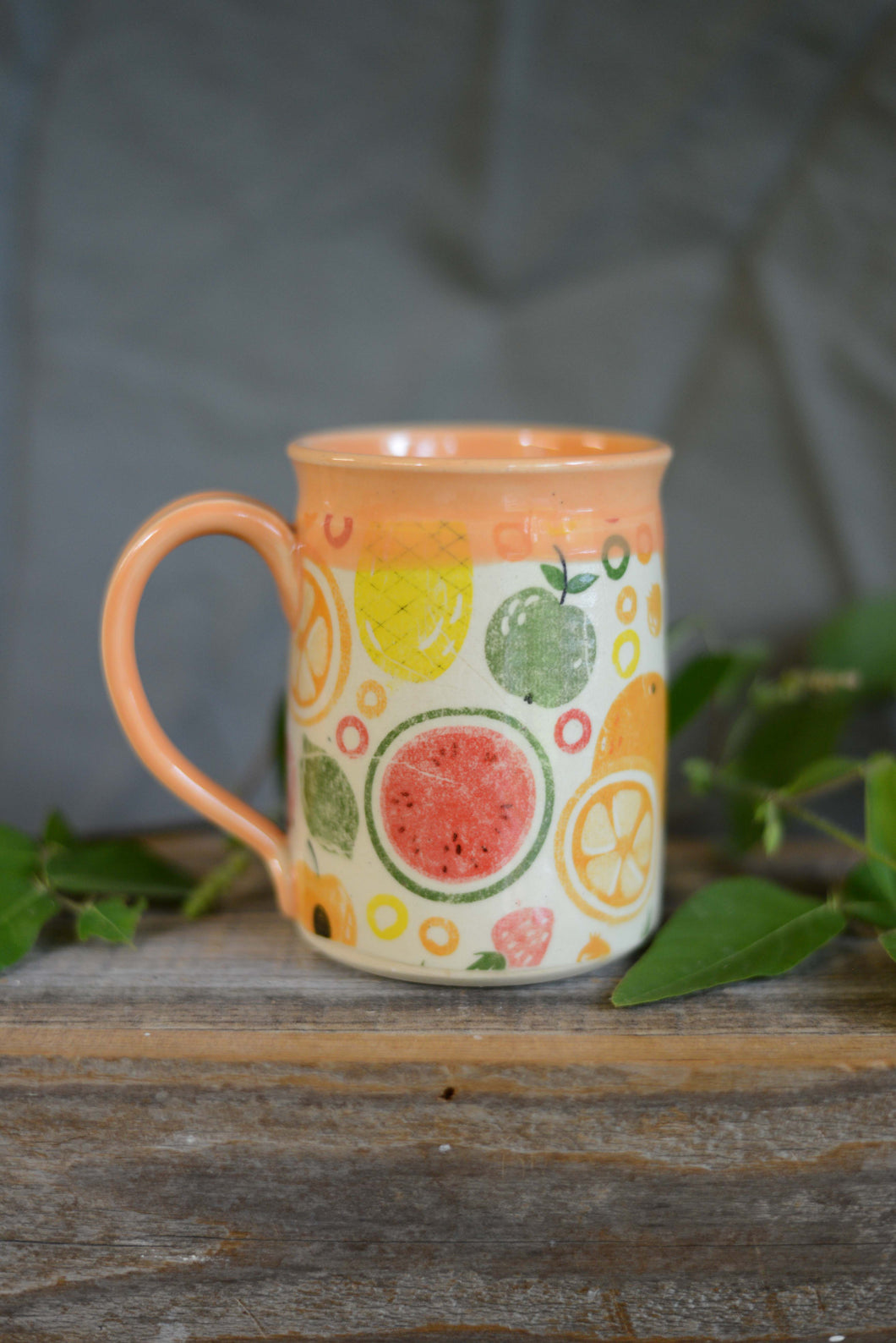 #17 Fruits Transfer Mug