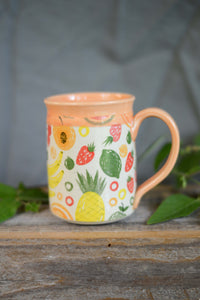 #17 Fruits Transfer Mug