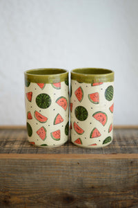 #63 Watermelon Tumbler Set