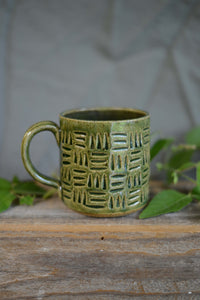#21 Carved Mug