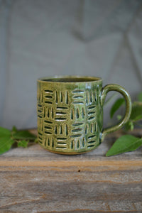 #21 Carved Mug