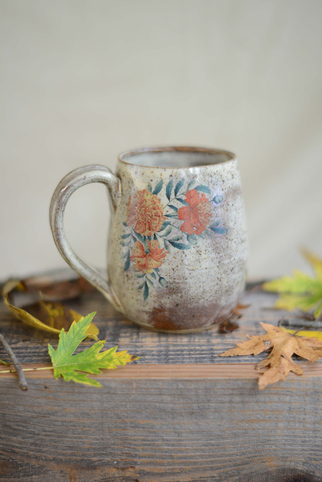 #24 Marigolds Mug