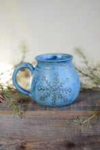 Load image into Gallery viewer, #11 Carved Snowflake Mug
