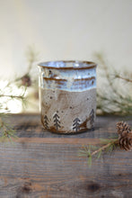 Load image into Gallery viewer, #13 Wax Resist Trees Mug
