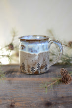 Load image into Gallery viewer, #13 Wax Resist Trees Mug
