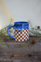Load image into Gallery viewer, #19 Checkered Transfer Mug
