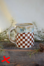 Load image into Gallery viewer, #20 Checkered Transfer Mug

