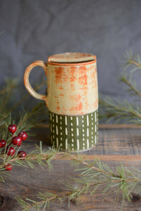 #43 Sgraffito Travel Mug