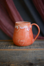 Load image into Gallery viewer, #04 Slip Hearts Mug
