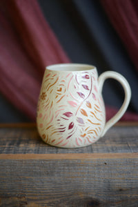 #06 Multi Sgraffito Mug