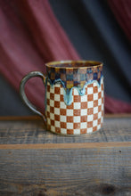 Load image into Gallery viewer, #12 Checkered Transfer Mug
