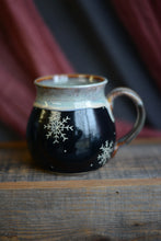 Load image into Gallery viewer, #13 Snowflake Sgraffito Mug
