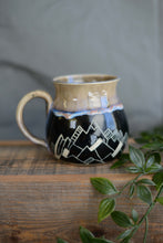 Load image into Gallery viewer, #26 Sgraffito Mountain Mug
