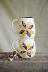 #19 Freestyle Quilt Mug