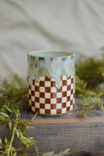 Load image into Gallery viewer, #15 Checkered Transfer Mug
