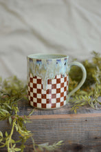 Load image into Gallery viewer, #15 Checkered Transfer Mug
