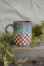 Load image into Gallery viewer, #16 Checkered Transfer Mug
