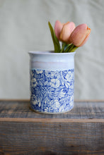 Load image into Gallery viewer, #12 Blue Floral Transfer Mug

