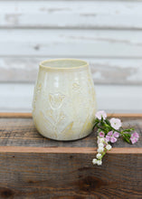 Load image into Gallery viewer, #41 Carved Floral Mug
