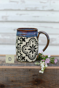 #37 Moroccan Transfer Mug