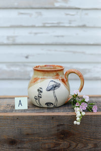 #38 Mushroom Transfer Mug