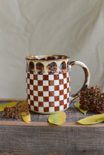 Load image into Gallery viewer, #25 Checkered Transfer Mug
