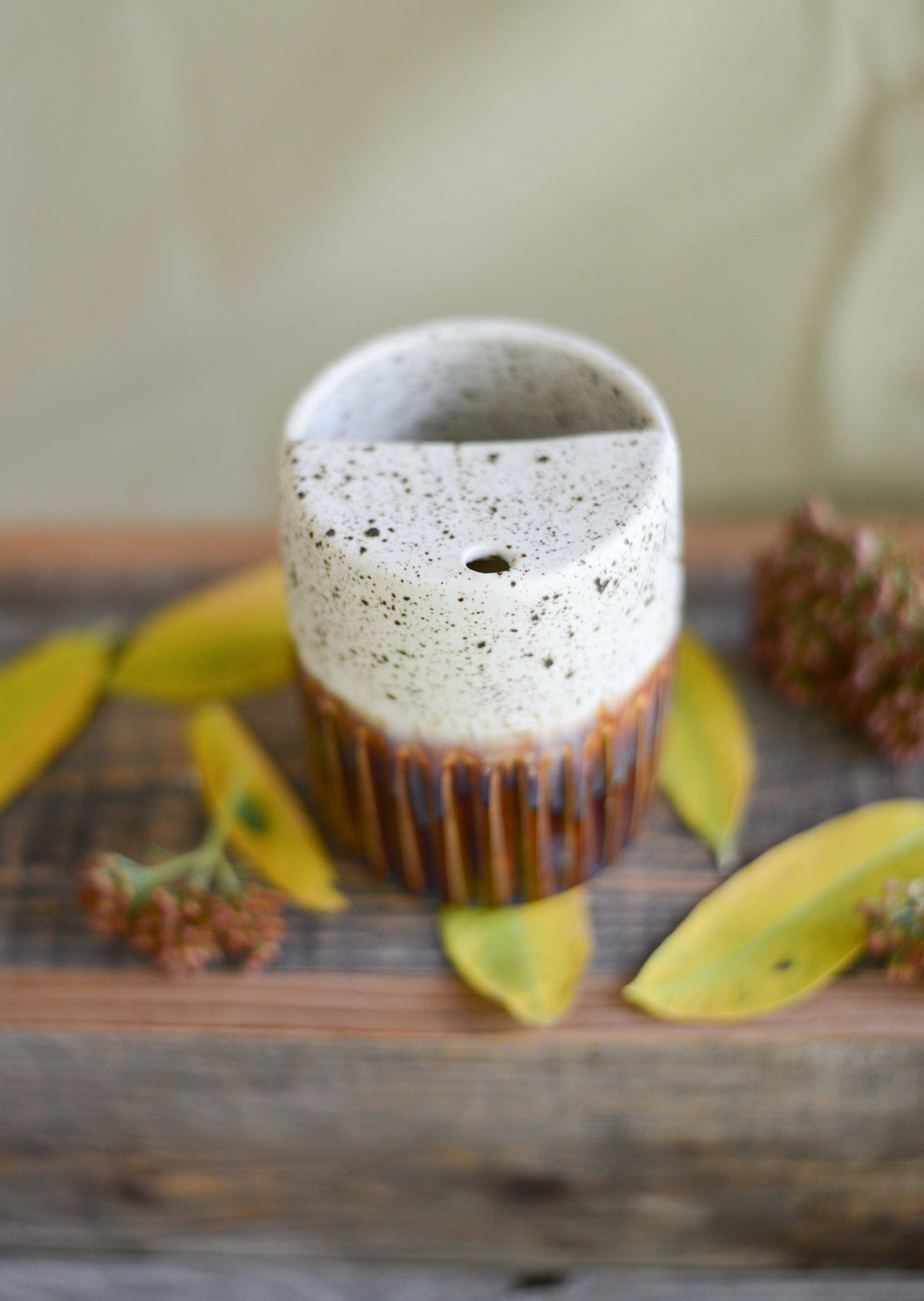 #52 Carved Travel Tumbler